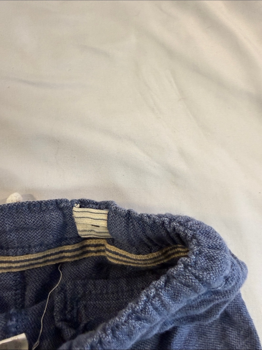 H&M Navy Blue Pull-On Shorts with Rope Drawstring - Picture 5 of 5
